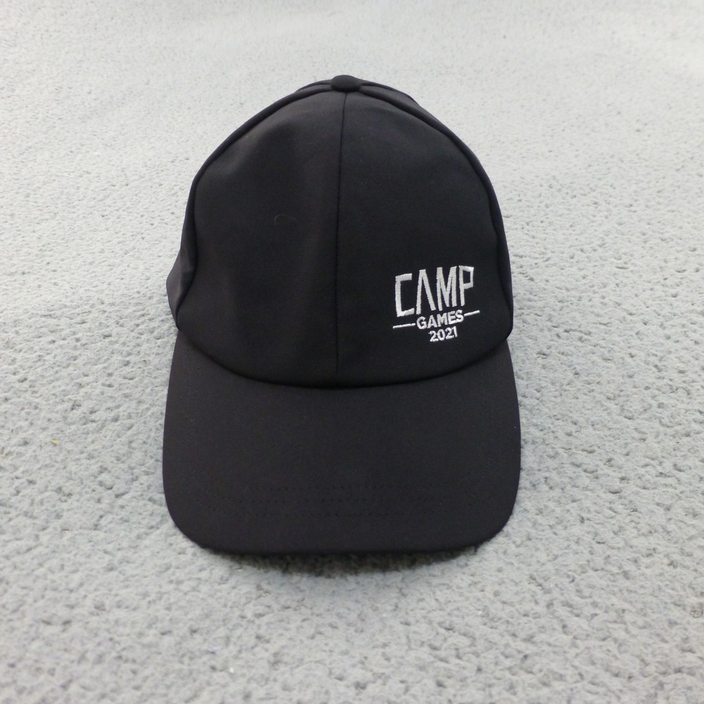Lululemon Mens Black Snapback Athletic Hat Cap OS Embroidered